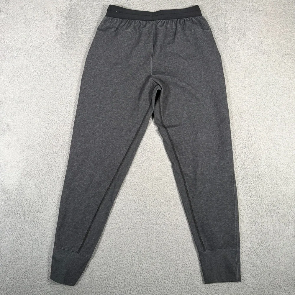 Nike Pants Mens Medium Tall MT Gray Restore Yoga Sweatpants Dri-Fit Active